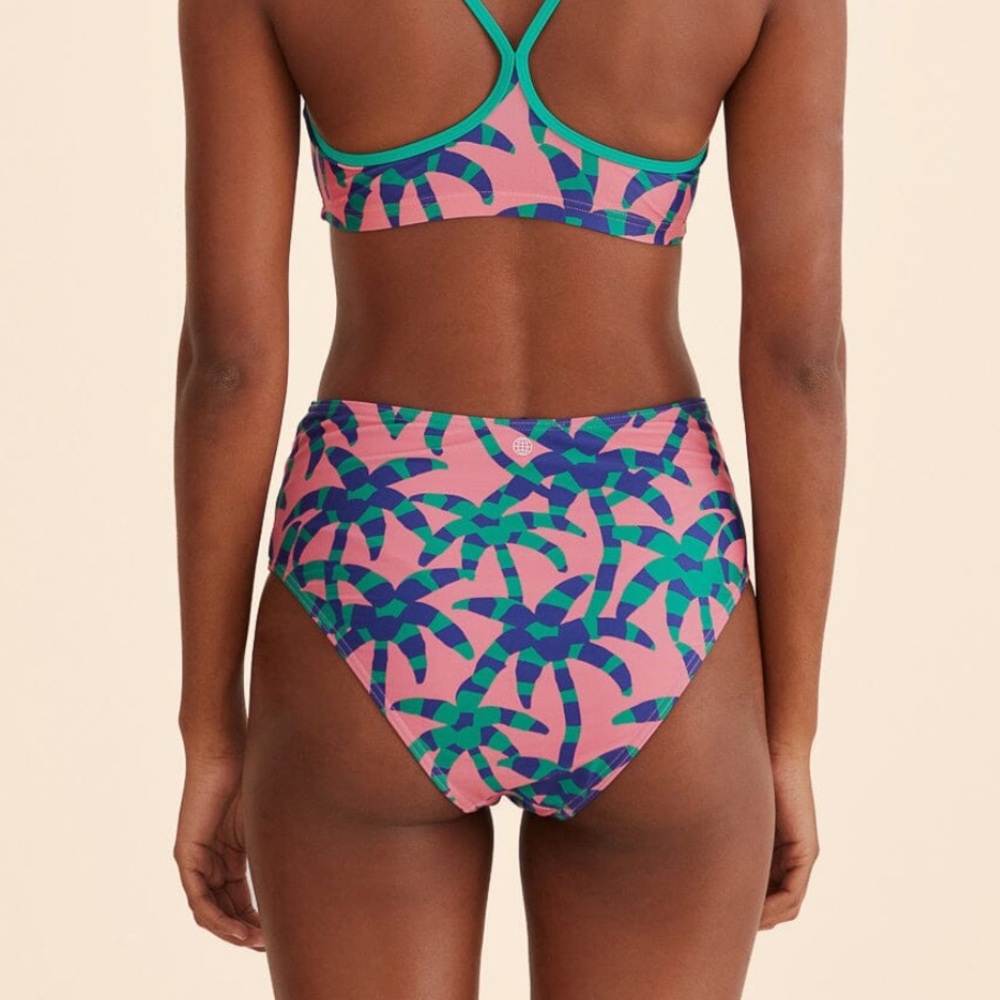 Adidas Farm Bikini Bottoms Magenta - Picture 2 of 4